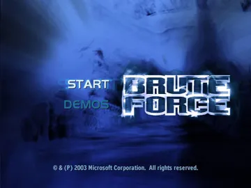 Brute Force (USA) screen shot title